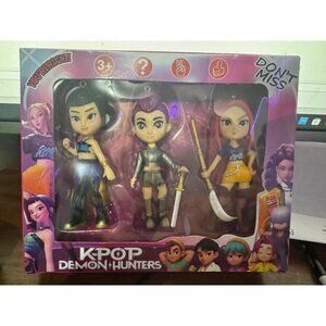 K-Pop Demon Hunters Dolls Collectible Figures